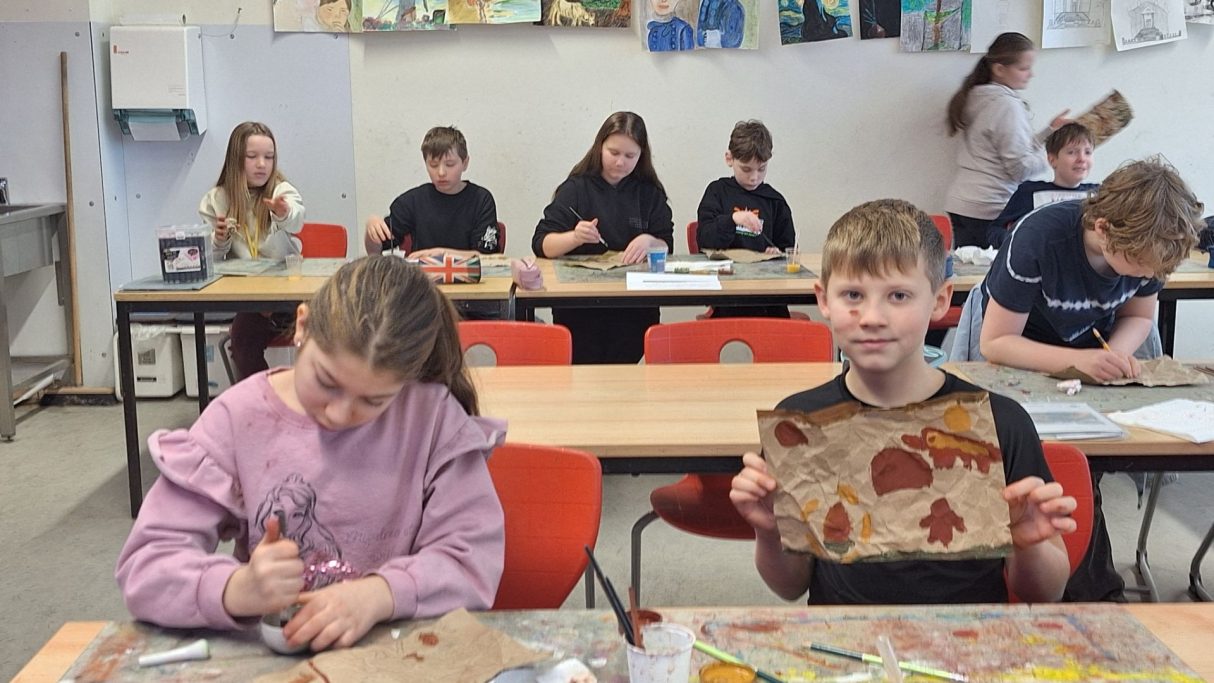 Kunstprojekt Klasse 5